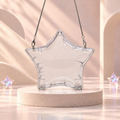شنطة نجمة شفافة — Transparent star bag