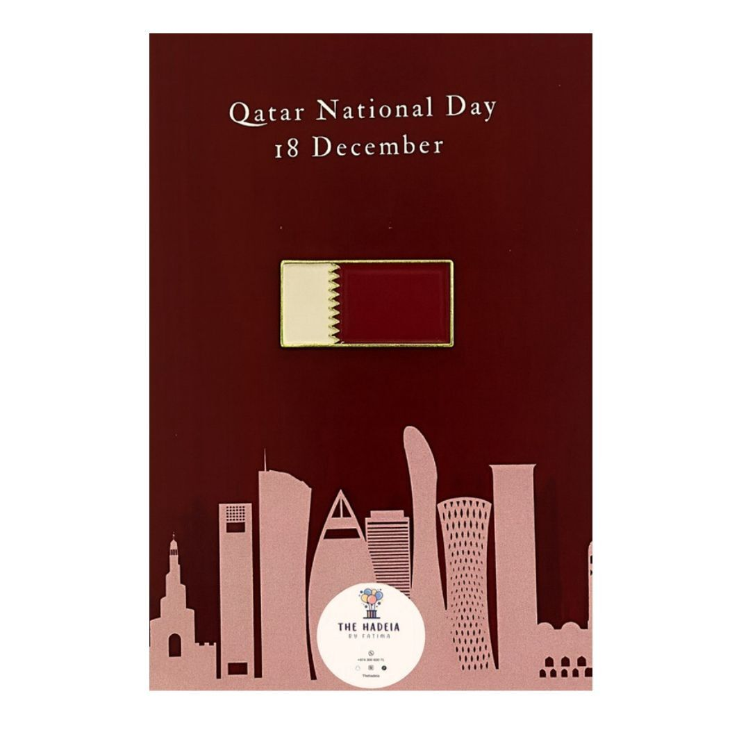 مغناطيس علم قطر — Qatar flag magnet