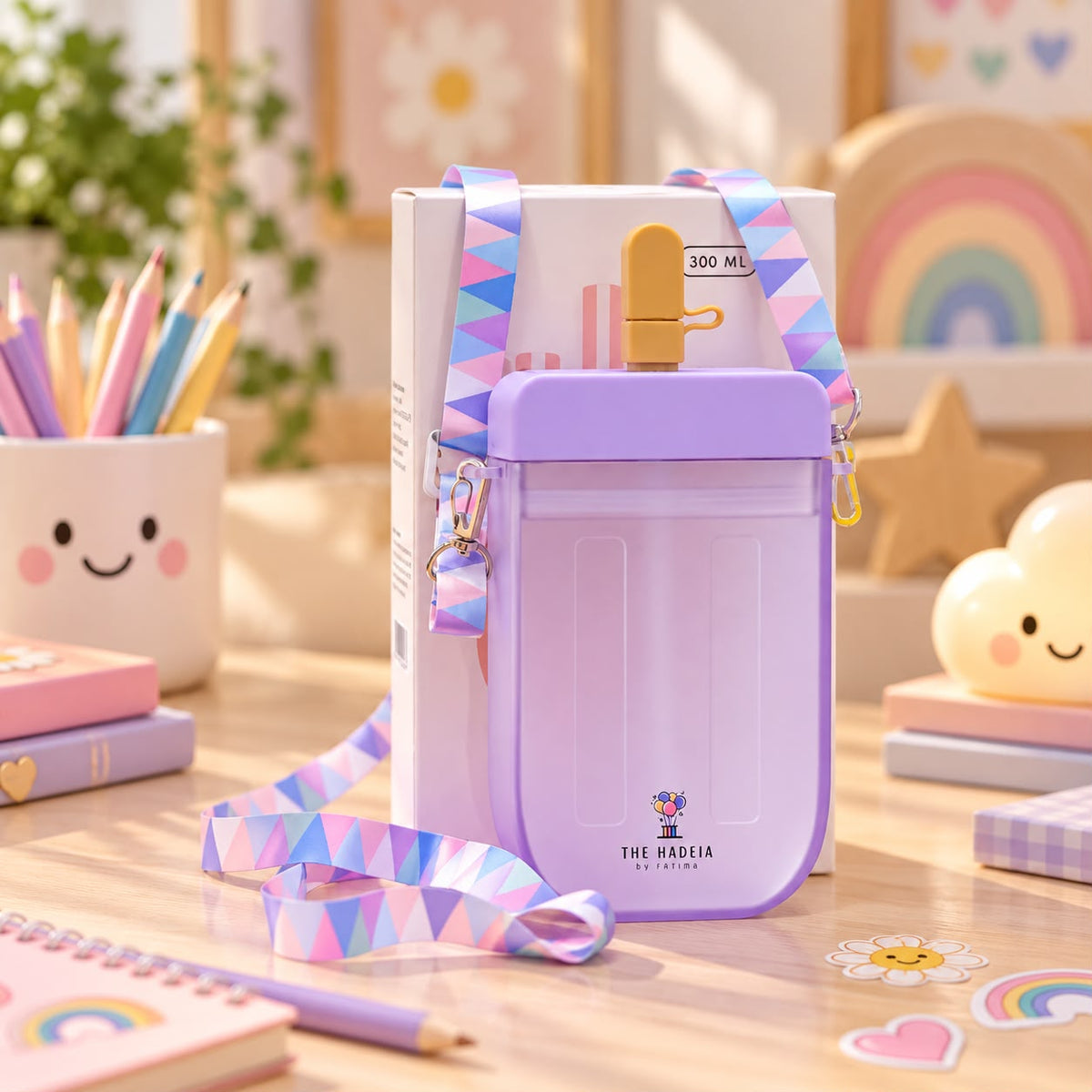 Popsicle Water Bottle - Purple