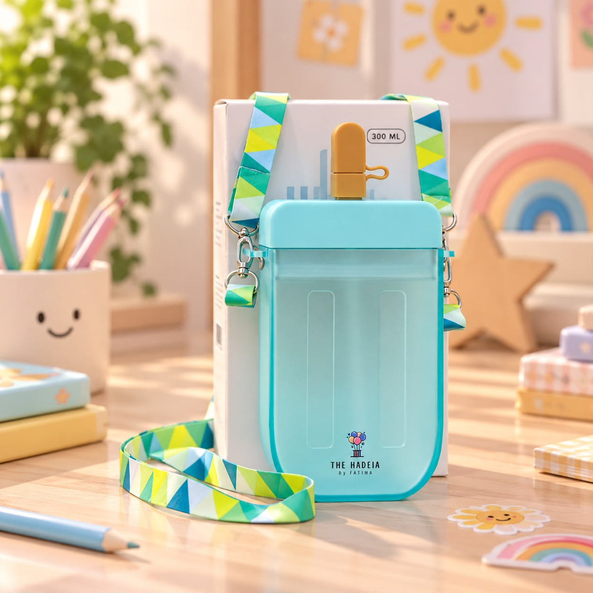 Popsicle Water Bottle - Blue
