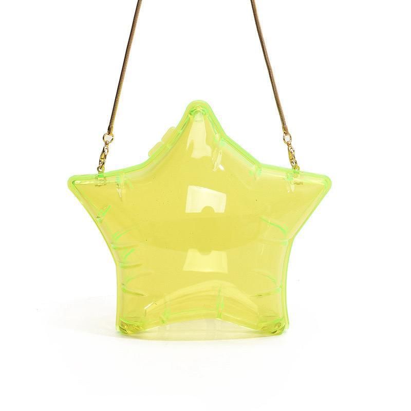 شنطة قرنقعوه نجمة صفراء — Yellow star Garangao bag